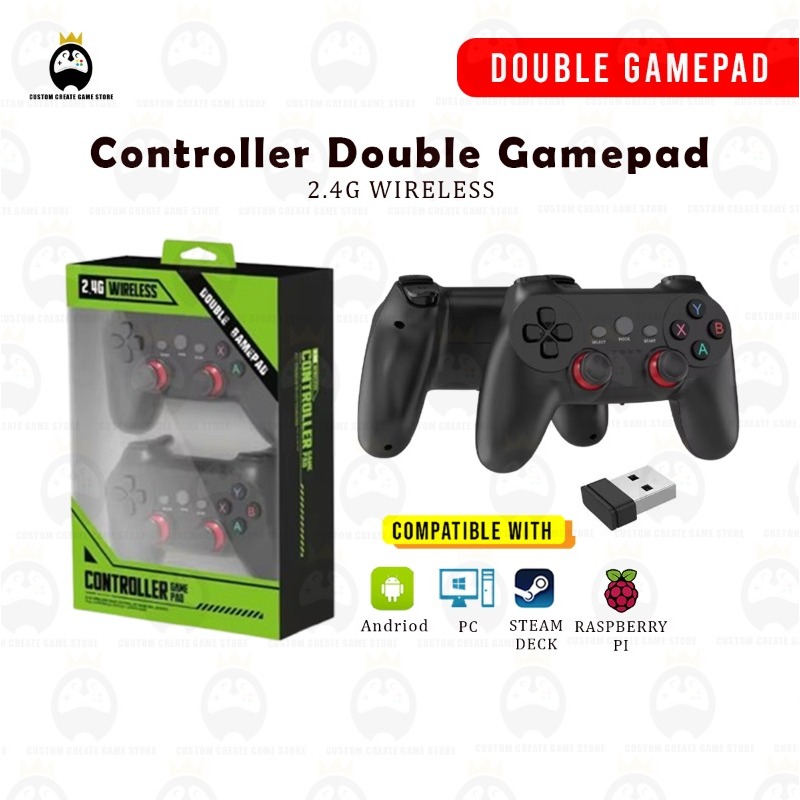 New 2.4G Game Controller Gamepad Wireless Joystick Joypad with OTG ...