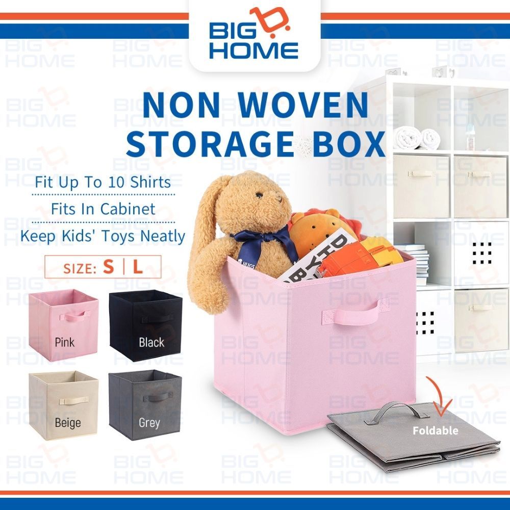 Foldable Storage Box Organizer Storage Kotak Simpan Barang Toy Storage ...