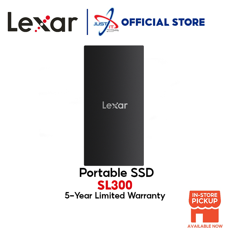 LEXAR SL300 PORTABLE SSD USB 3.2 GEN2X2 - 1TB 2TB | Shopee Malaysia