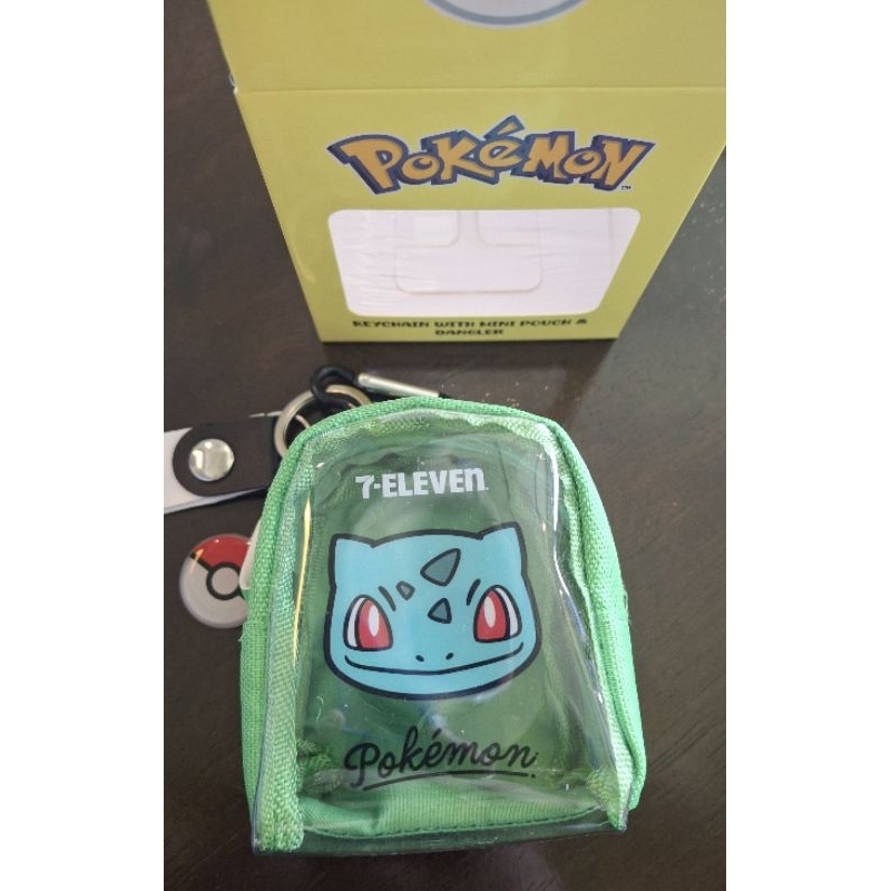 7-Eleven - Bulbasaur mini pouch keychain with dangler | Shopee Malaysia