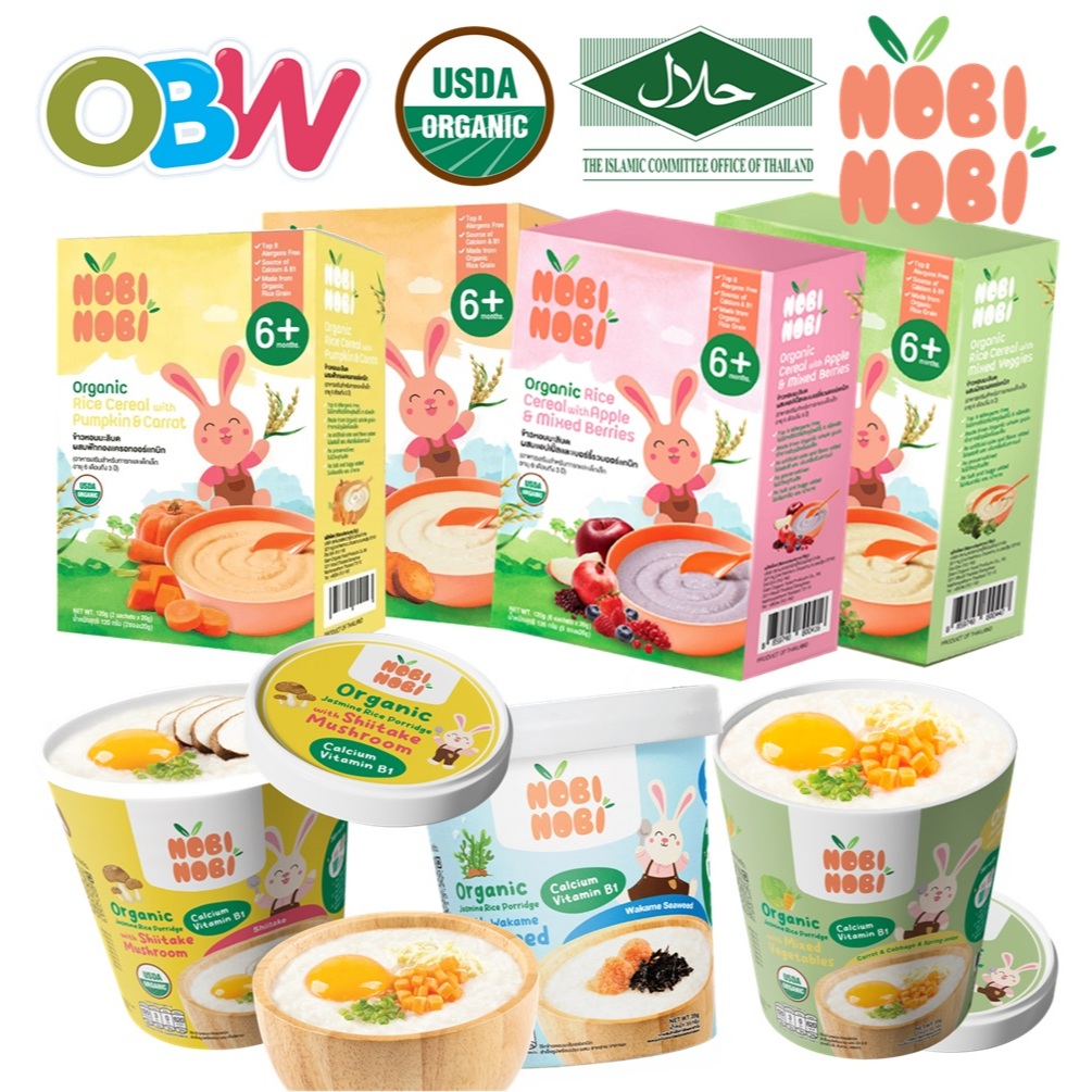 Nobi Nobi Organic Baby Rice Cereal | Nobi Nobi Organic Baby Porridge ...
