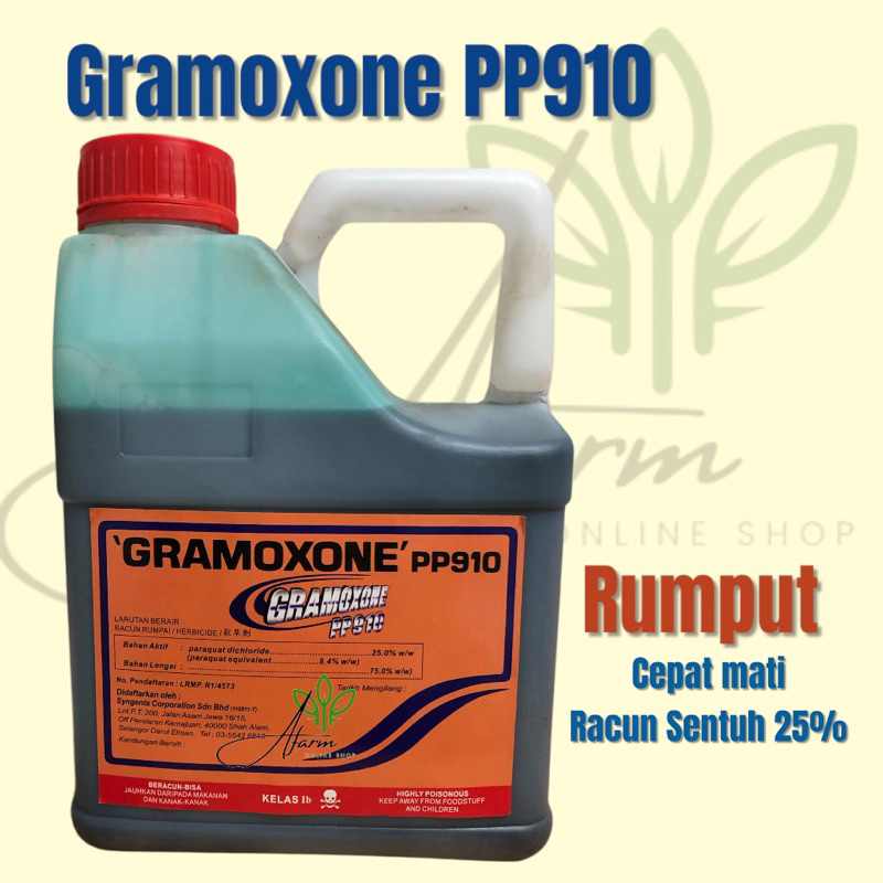 4L Racun Sentuh 25%|Racun Lalang&Rumput|Sambau|Cepat mati | Shopee Malaysia