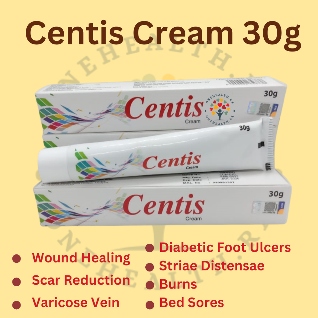 CENTIS CREAM, 30g - Natural Healing Cream for Cuts / Burns / Bruises ...