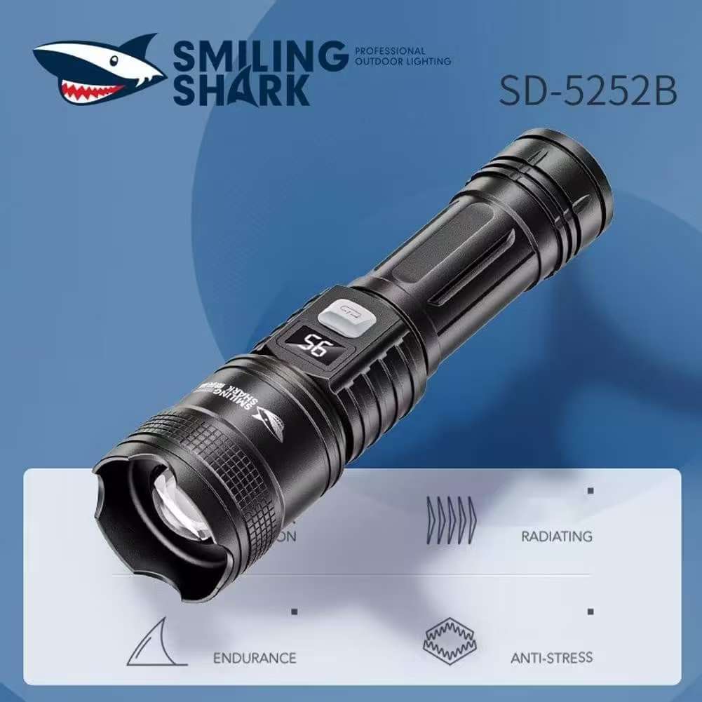 up-gadget-smiling-shark-sd-5252b-torch-light-digital-display-strong