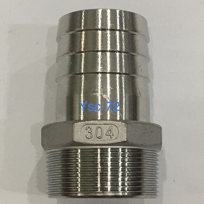 STAINLESS STEEL 304 HOSE NIPPLE PIPE FITTING HOSE NIPPLE CONNECTOR ...