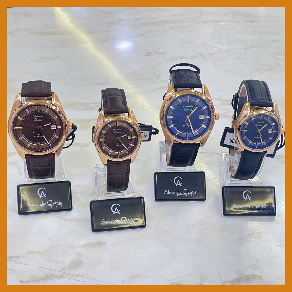 Alexandre Christie ALCW8695MDLRGBU & ALCW8695MDLRGBO** – Elegant Black ...