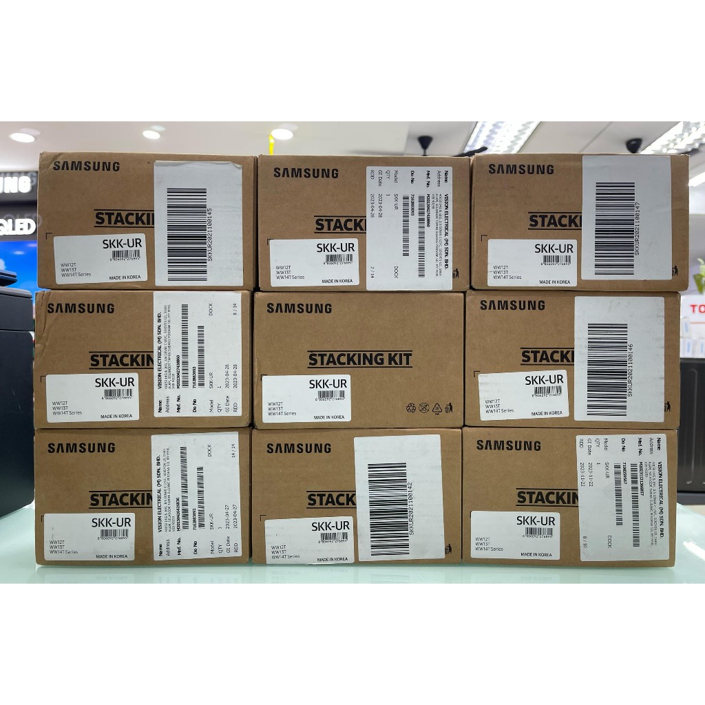 CLEARANCE !! SAMSUNG Front Load Dryer Stacking Kits SKK-UR ( For Model ...