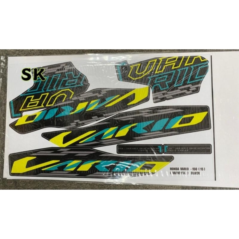 HONDA VARIO150 VARIO 150 CUSTOM DESIGN 2025 (15) STRIPE BODY STICKER ...