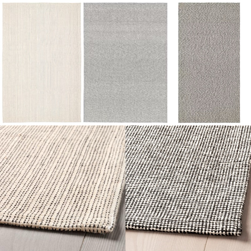 IKEAA TIPHEDE Lightweight Rug , Flatwoven , Natural Carpet , Tikar ...