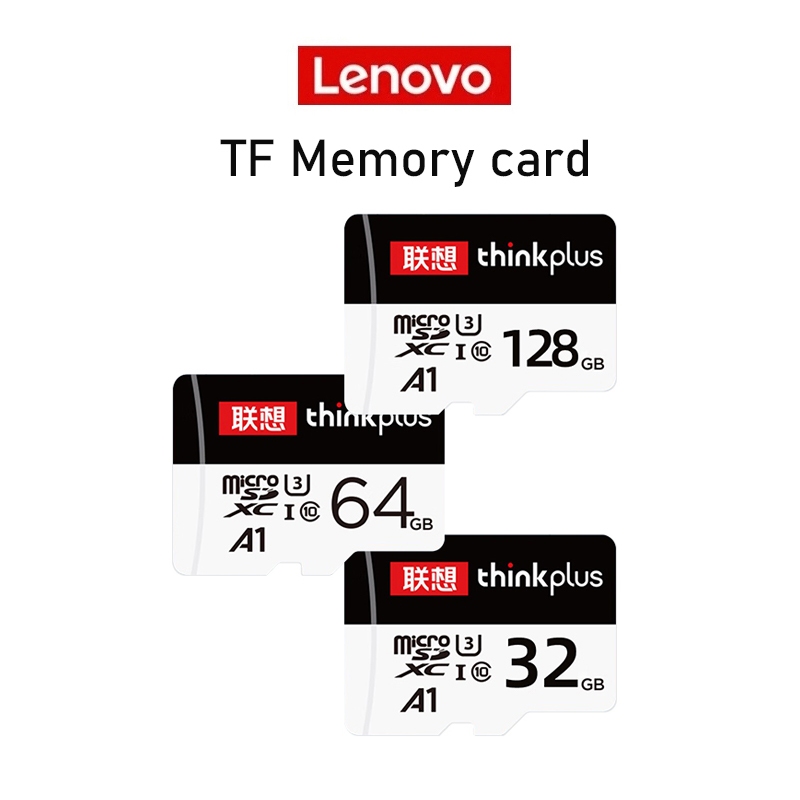 Lenovo TF Memory Card MicroSD Card 100MB/s 128GB/64GB/32GB SD/TF Flash ...