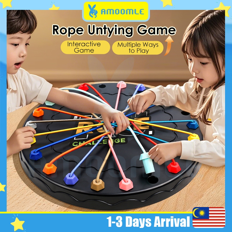 Rope Untying Game Parent-Child Interactive Logic Puzzle Game Kids Logic ...