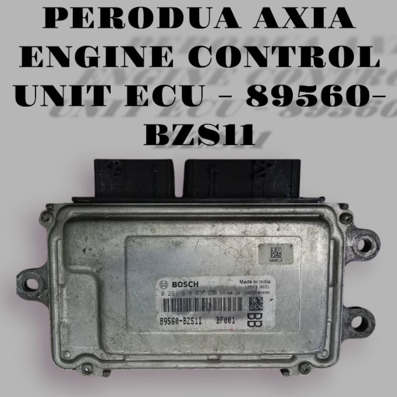 PERODUA AXIA ENGINE CONTROL UNIT ECU - 89560-BZS11 ( BB ) | Shopee Malaysia