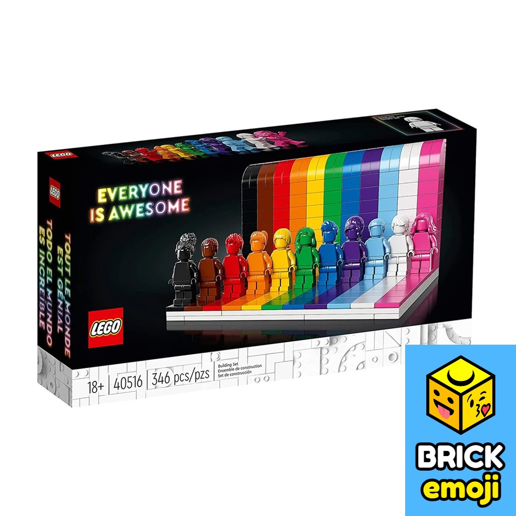 LEGO 40516 Everyone Is Awesome | Shopee Malaysia