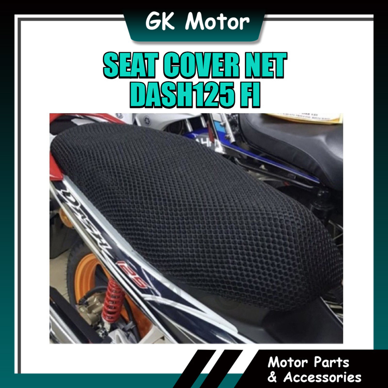 HONDA Dash 125 Fi Seat Cover Net Sarung Kusyen 3D Jaring Motosikal ...