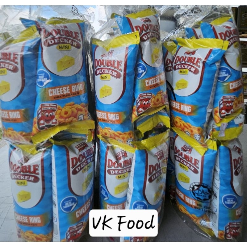 Double Decker Mini Cheese Ring 30pkt Halal & Ready Stock | Shopee Malaysia