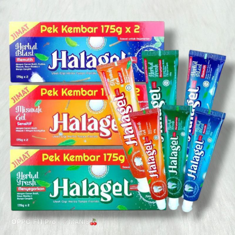 Toothpaste Herbal Non-fluoridated Halal Bumiputera Muslim Twin Pack ...