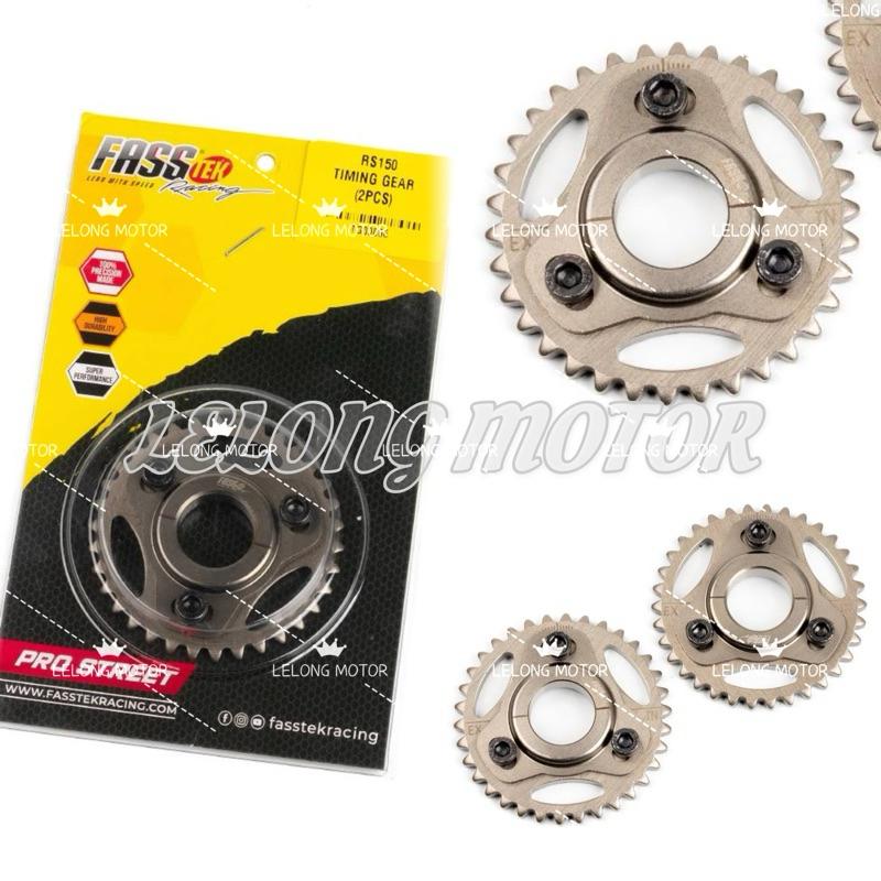 TIMING GEAR RACING RS150 34T ADJUSTABLE FASSTEK SUM | Shopee Malaysia
