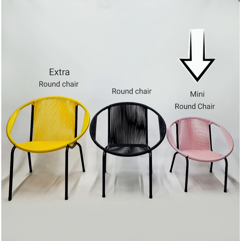 CLASSIC MINI ROUND CHAIR / KIDS CHAIR / STRING CHAIR / KERUSI KANAK ...