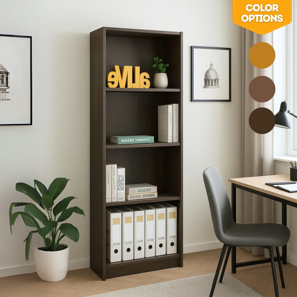 Furniture Direct Eco 4 Tier File Cabinet/ bookcase/ rak buku/ book ...