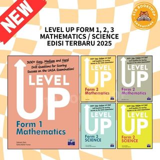 [STA] 2025 LEVEL UP MATHEMATICS / SCIENCE FORM 1, 2, 3 (SAP) | Shopee ...