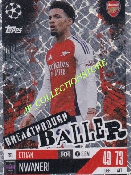 [Breakthrough Baller (190-216)] 2024/25 Match Attax Extra Football ...