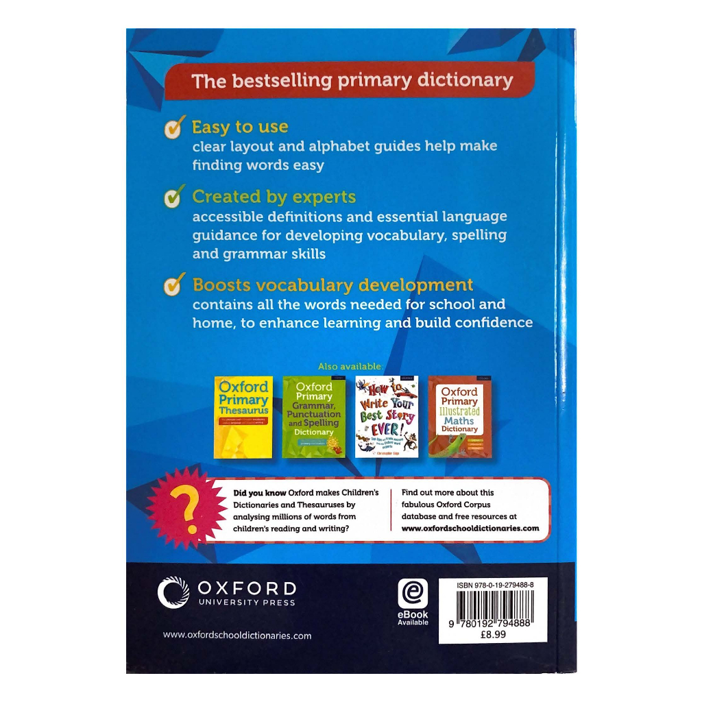 Oxford Primary Dictionary (ISBN: 9780192794888) | Shopee Malaysia