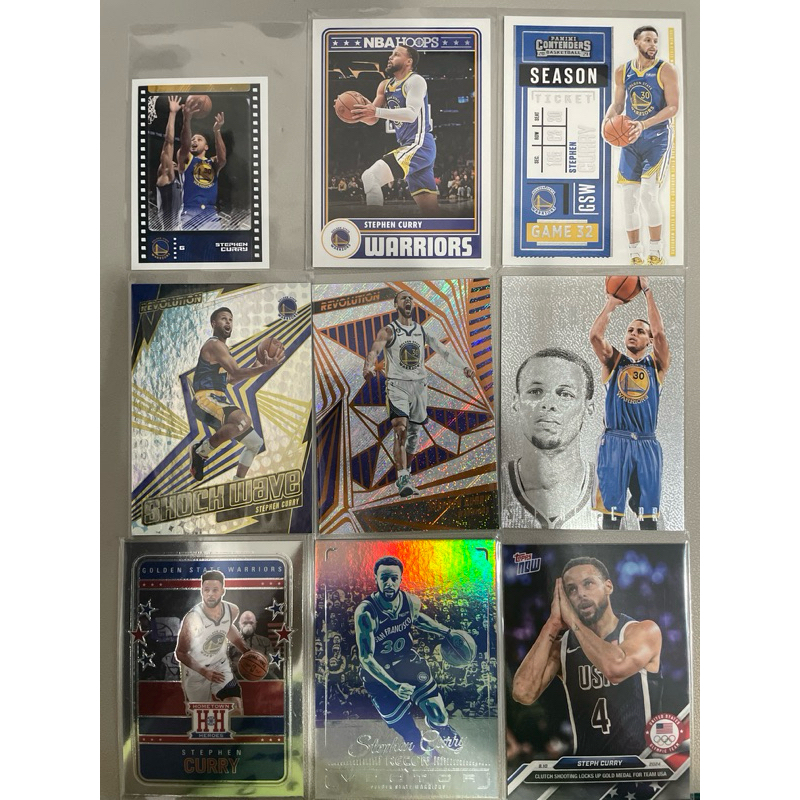 Topps Panini Basketball Stephen Curry card and Insert Card | Shopee ...