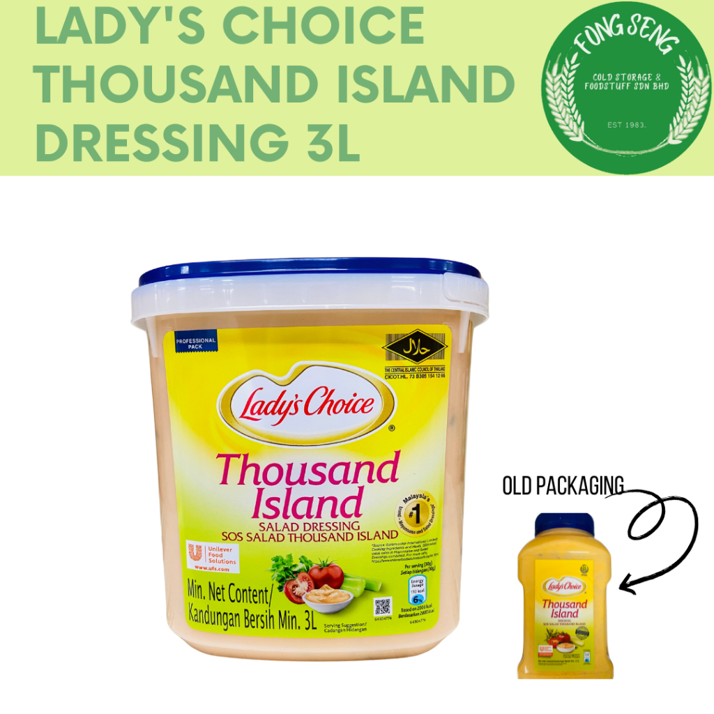 lady's choice thousand island dressing LADY'S CHOICE THOUSAND ISLAND DRESSING 240ML