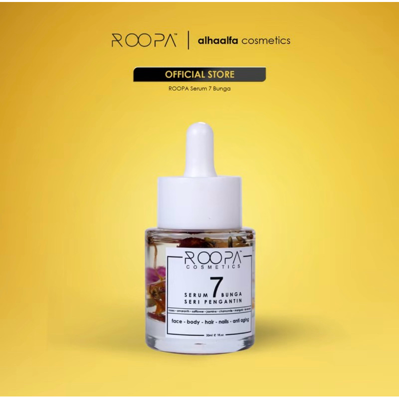 ROOPA COSMETICS SERUM 7 BUNGA SERI PENGANTIN (ORIGINAL HQ) | Shopee ...