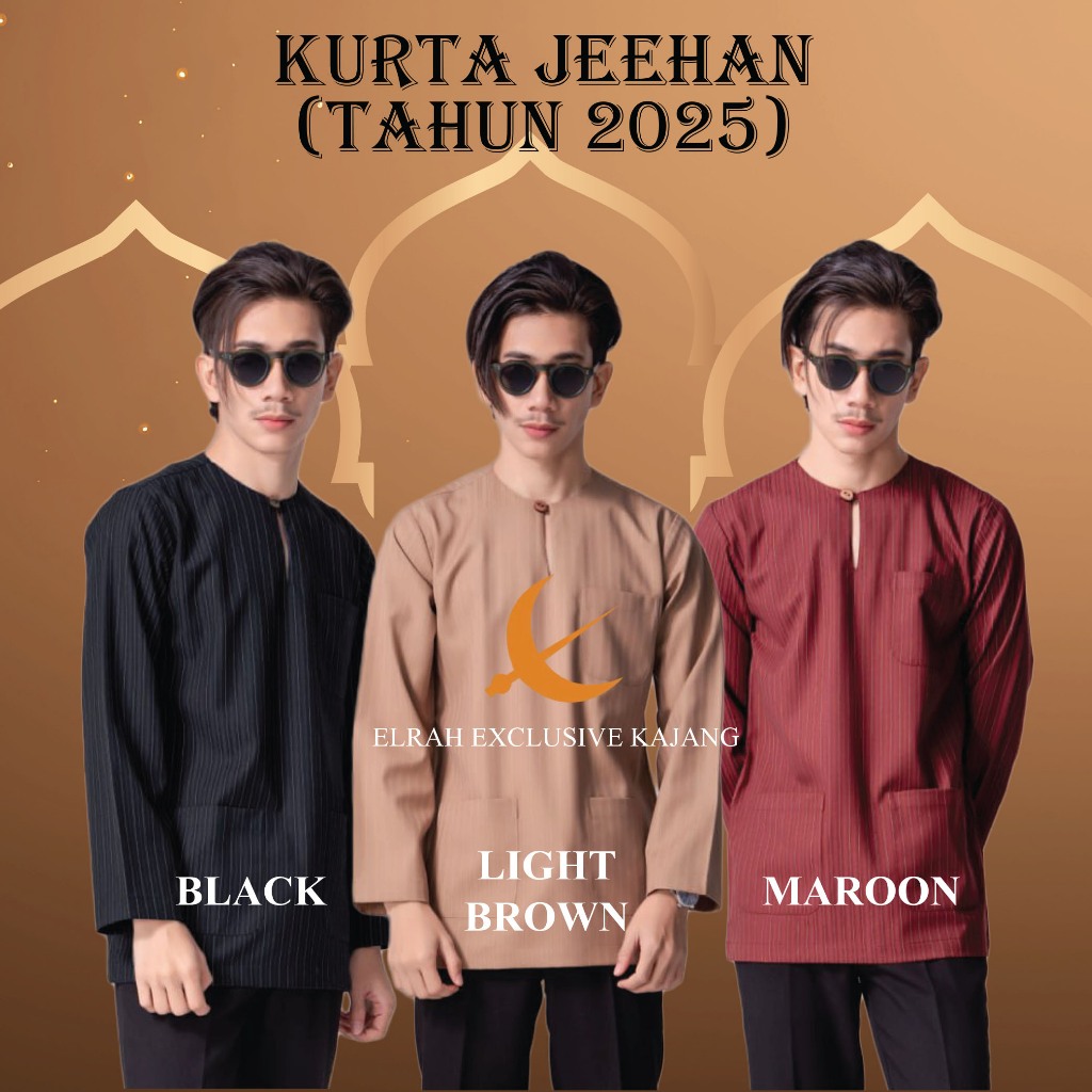KURTA JEEHAN ELRAH EXCLUSIVE (LATEST 2025) | Shopee Malaysia