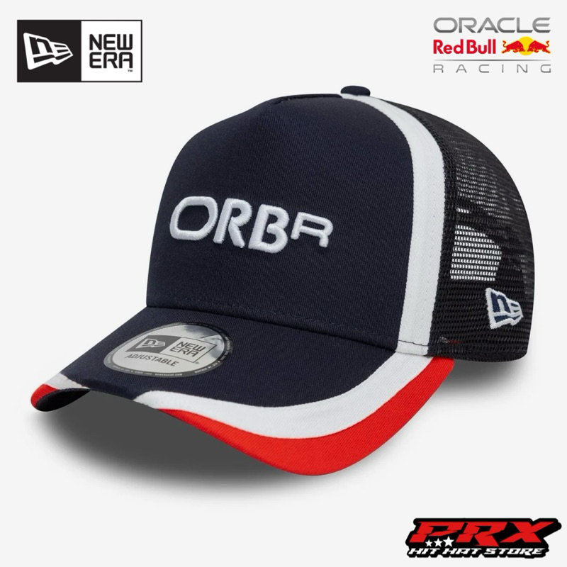 NEW ERA 9FORTY E-FRAME ORACLE RED BULL RACING F1 TEAM RETRO TRUCKER ...