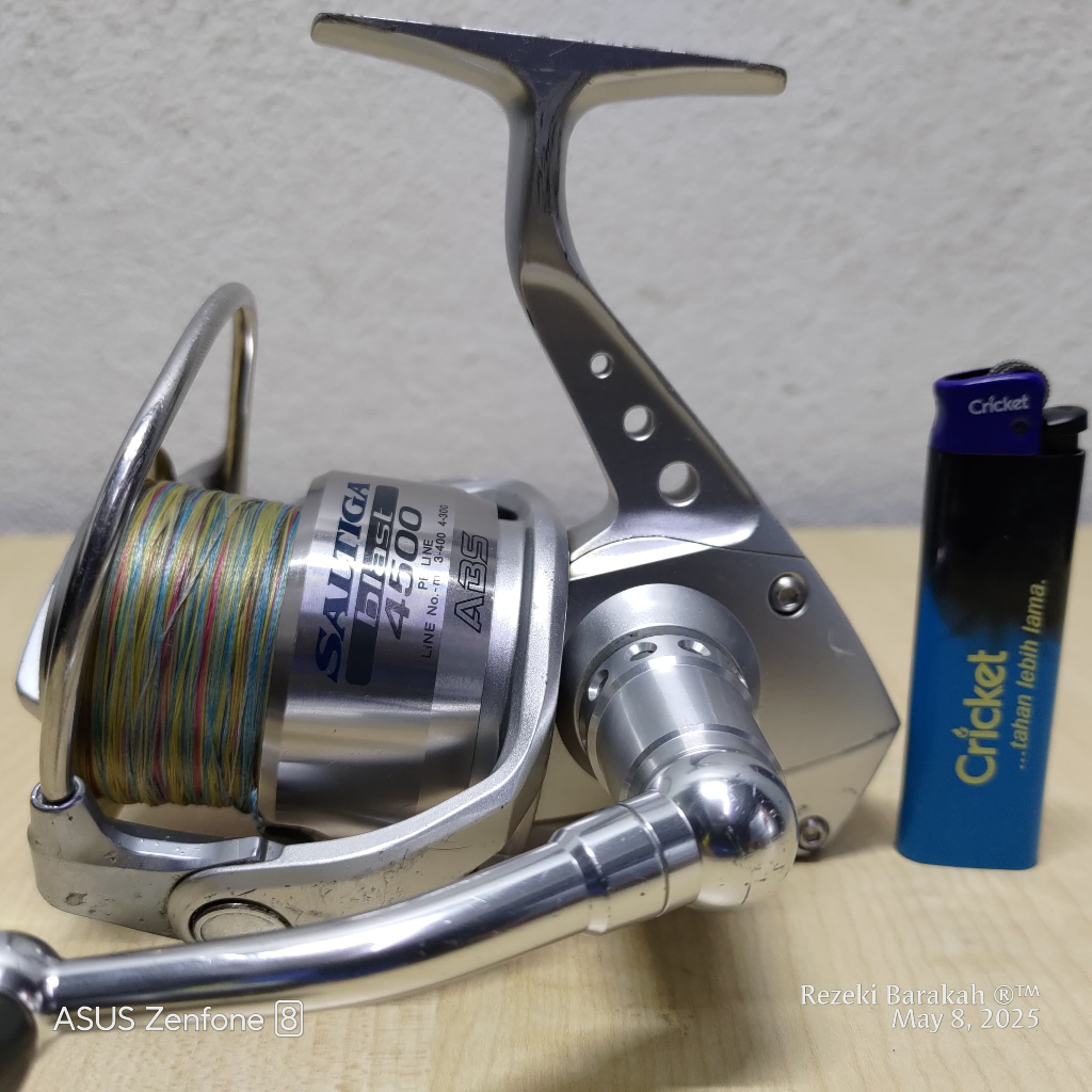 DAIWA SALTIGA BLAST 4500 Fishing Reel Spinning Mesin Pancing