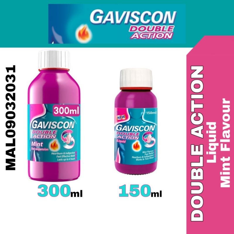 Curated visual reference: Picture Idea: Old Stock Gaviscon Double Action Liquid 150Ml Exp Date June