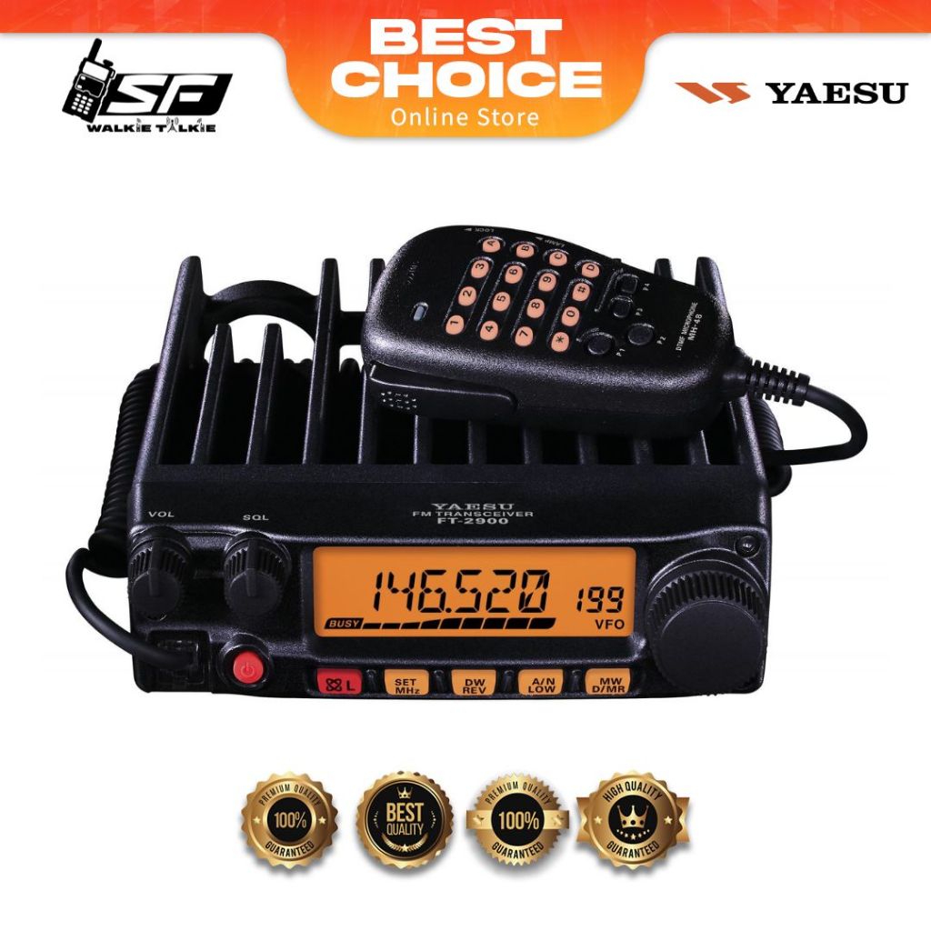 MOBILE RIG Yaesu FT2980 VHF 80W | Shopee Malaysia