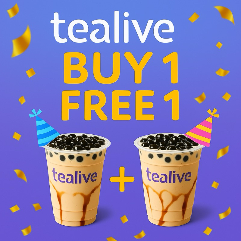 TEALIVE | B1F1 - Buy 1 Free 1 （QR-Voucher） | Shopee Malaysia