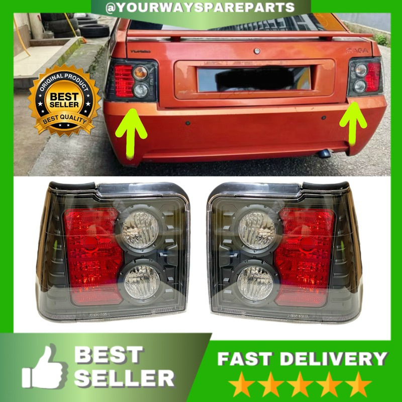 Proton Saga 2 Lmst Iswara Aeroback Year2004 to Year2007 Tail Lamp Smoke ...