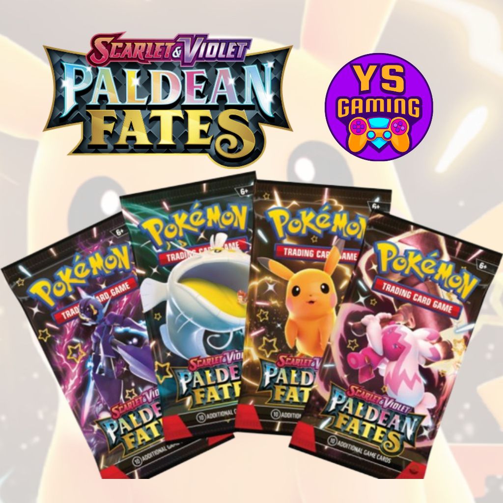 Buy pokemon tcg paldean fates booster pack Online With Best Price, Oct ...