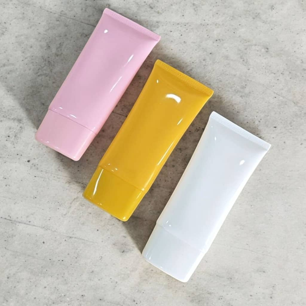 (READY STOCK)(50 pcs)50ml Soft Tube Bottle Sunscreen Bottle Foundation ...