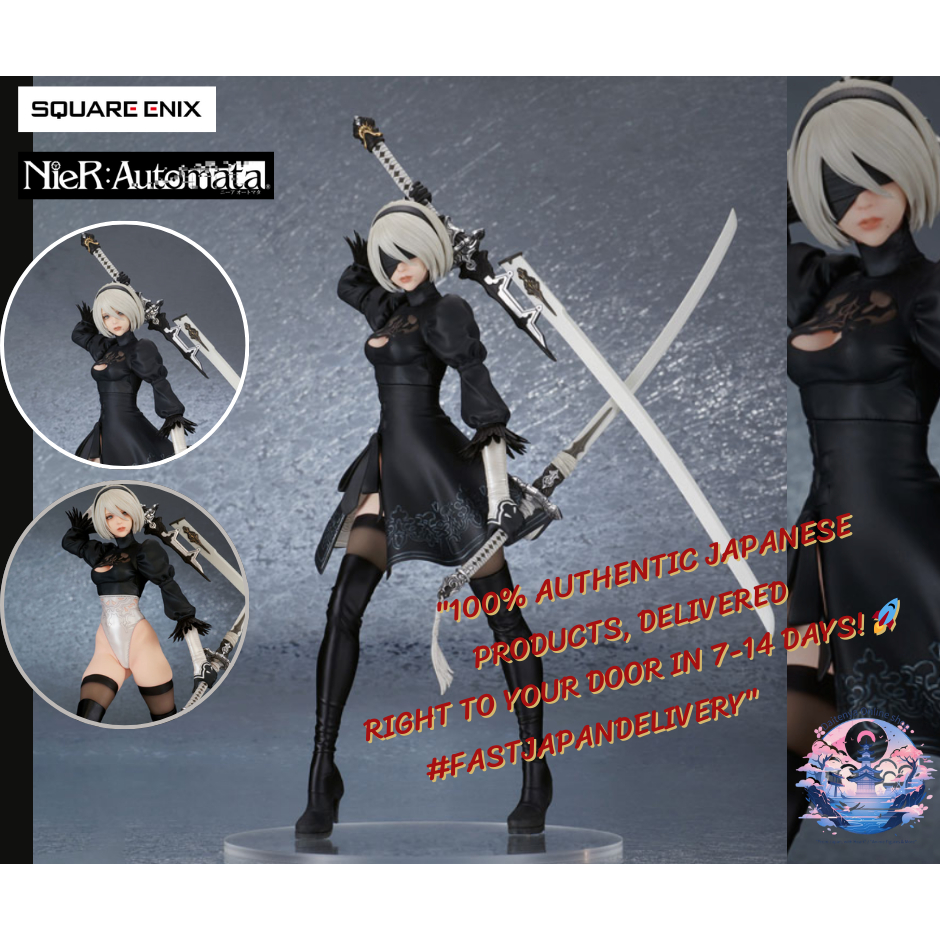 Nier Automata 2B Ver. 2 Bring Arts Action Figure By Square Enix
