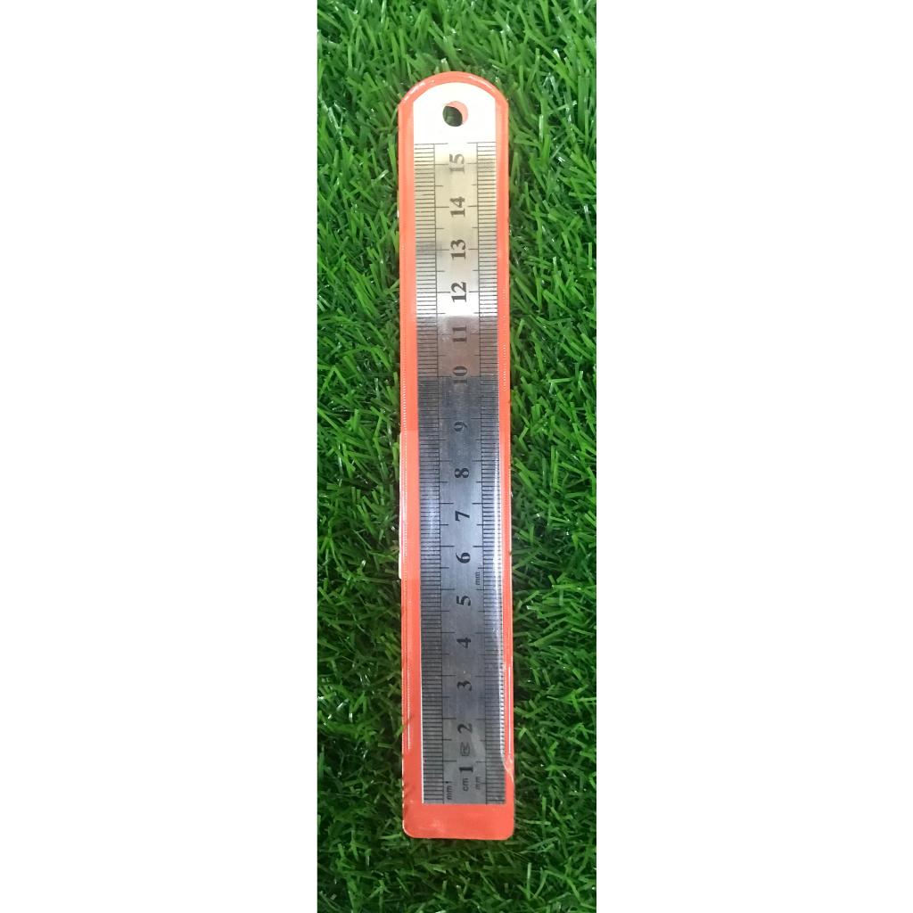 STEEL RULER (15 CM) (SHORT) | Shopee Malaysia