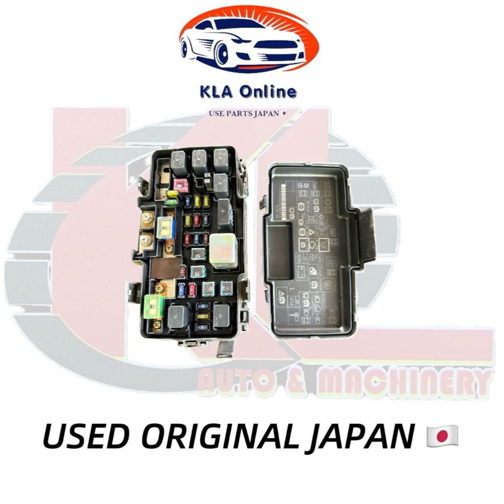 272.HONDA STREAM RN1 RN3 K20A D17A ENGINE 2.0/1.7 FRONT ENGINE FUSE BOX ...