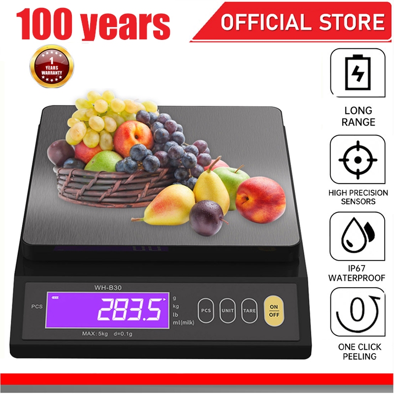 5kg/10kg Accurate Counting Scales Rechargeable Electronic Kitchen Scale ...