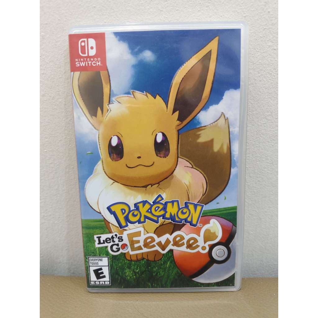 (USED) NSW Pokemon Let’s Go Eevee ENG/CHI Ver 中文版 | Shopee Malaysia