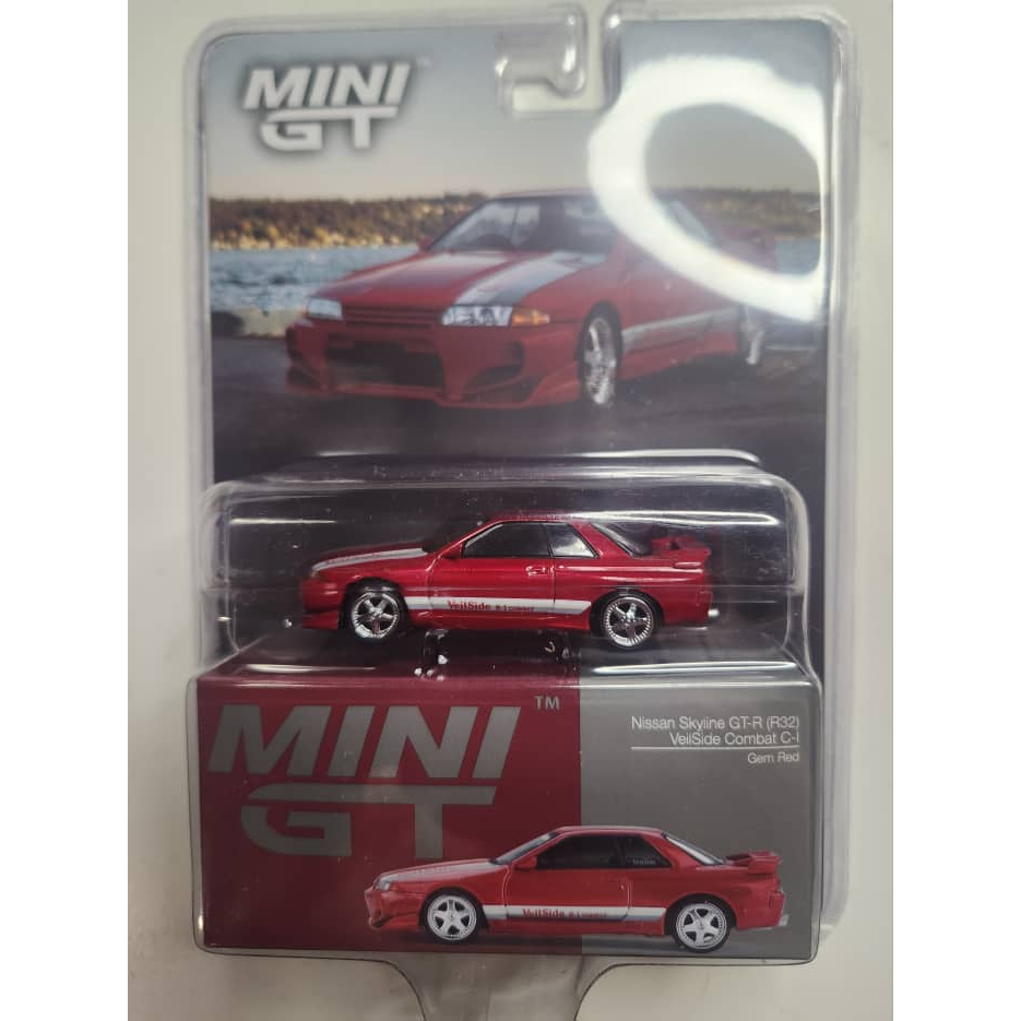 Mini Gt Nissan Skyline GT-R R32 Veilside Combat C-1 Gem Red | Shopee ...