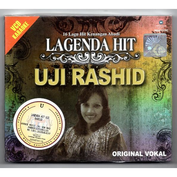 UJI RASHID - LEGENDA HIT (VCD ORIGINAL) | Shopee Malaysia