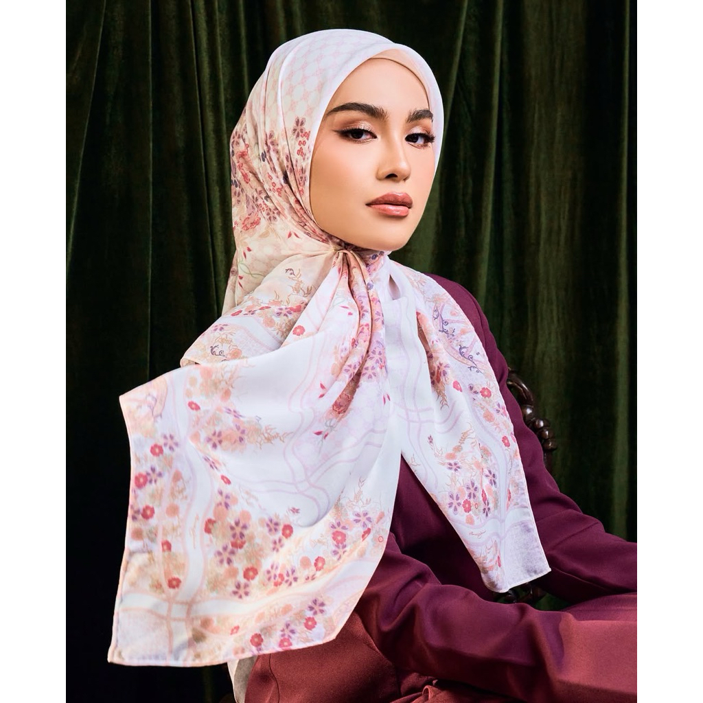 AMEERAZAINI TUDUNG BAWAL PRINTED BIDANG 47