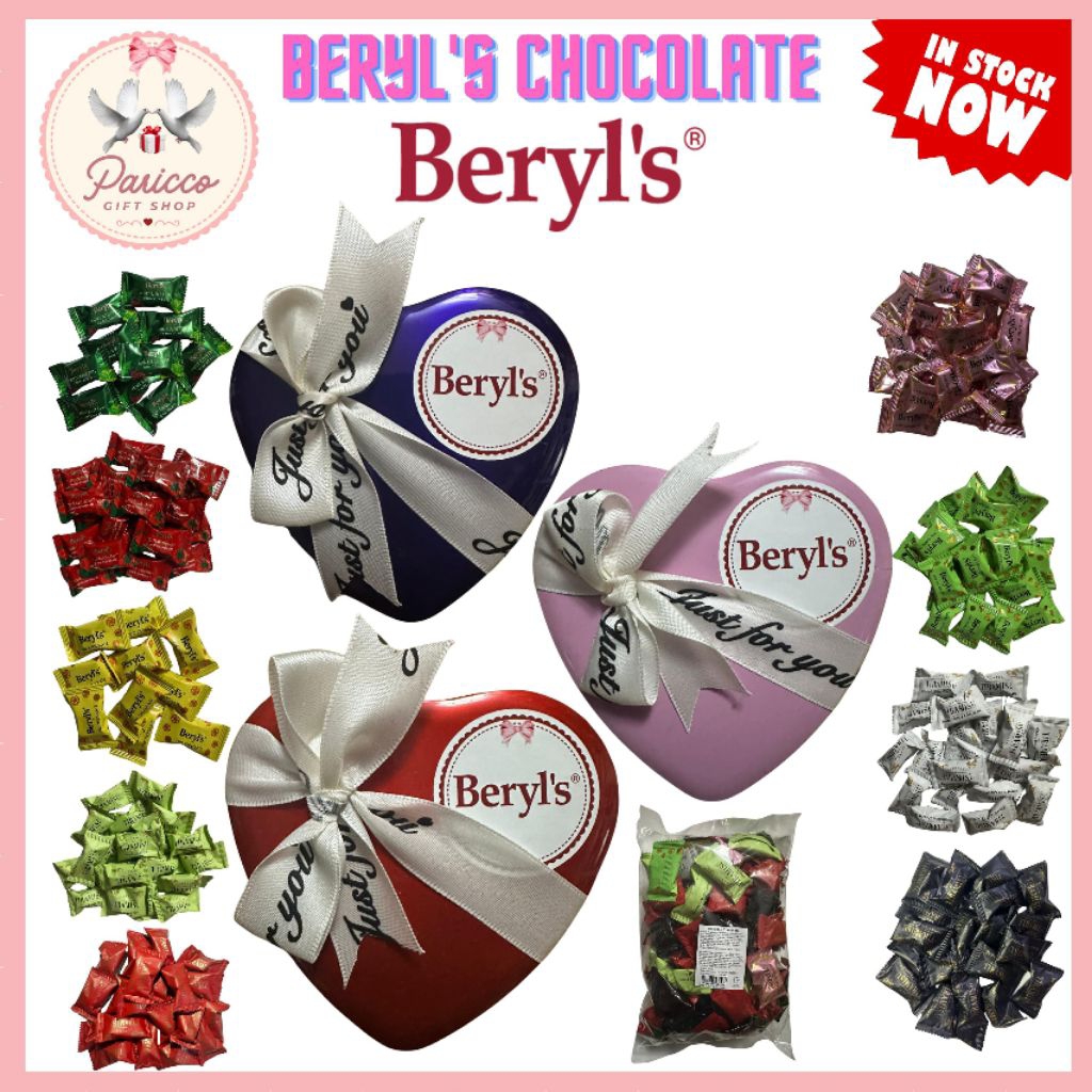 Beryls Tiramisu Chocolate Fine Chocolate Tin Box Doorgift Goodies ...