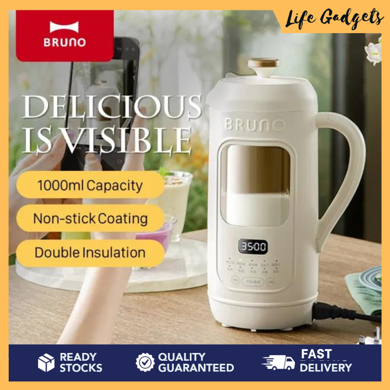 【Upgraded】Bruno Soymilk Maker Bruno Soymilk Machine Mesin Soya High ...