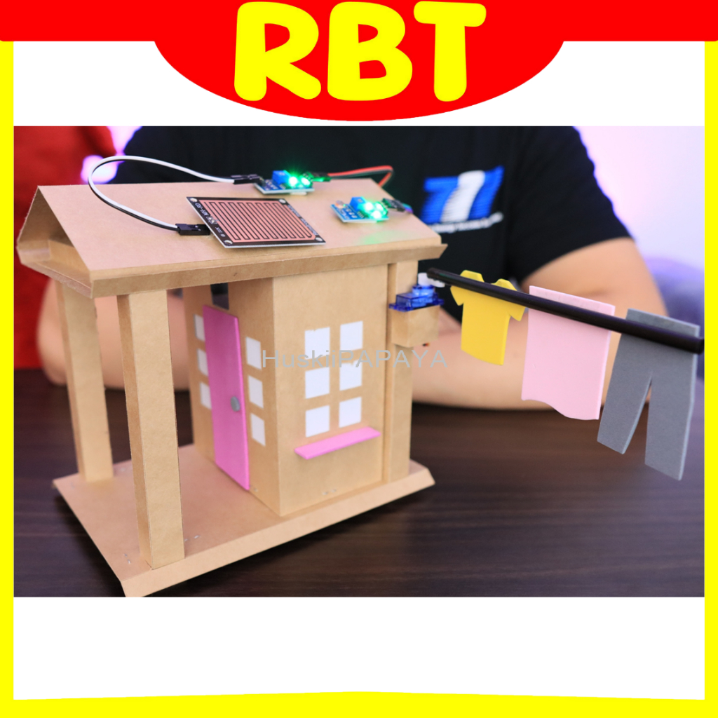 YTE RBT STEM | Lampu Bersensor LDR + Ampaian Baju Automatik | Projek ...