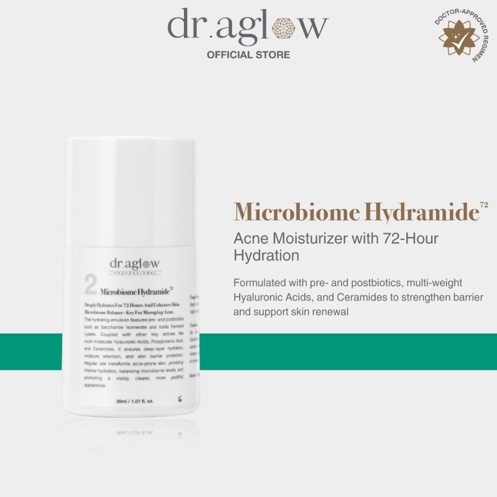 Dr.Aglow AcneCare123 Microbiome Hydramide 72 Scar Recovery Cream (30ml ...